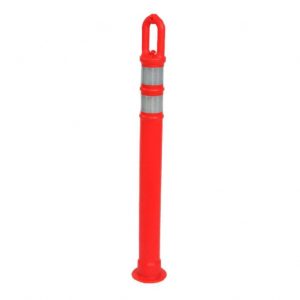 Delineator Post – 42”, Ring Top, Orange, Reflective