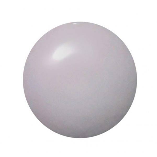 Road Marker - White, Raised Button Style, Non-Reflective